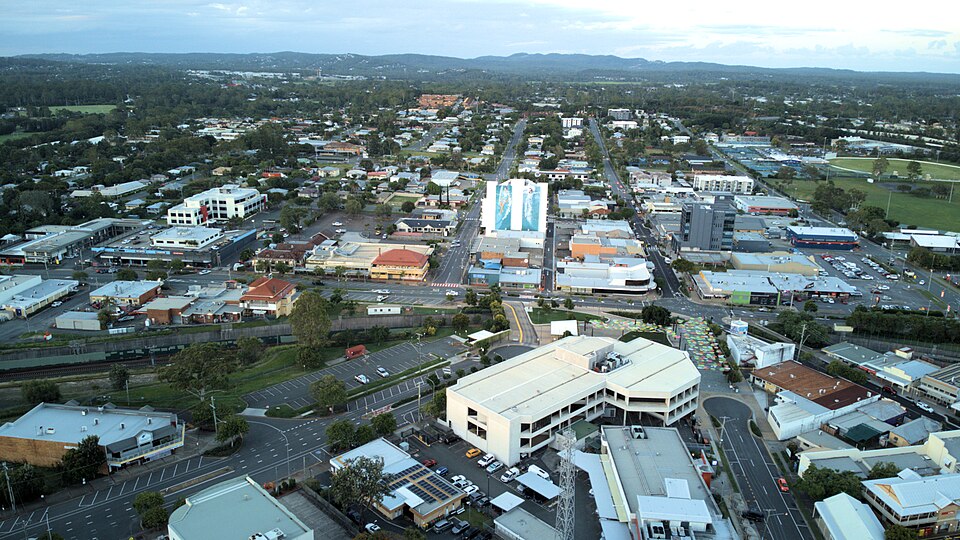 Aerial view of Beenleigh