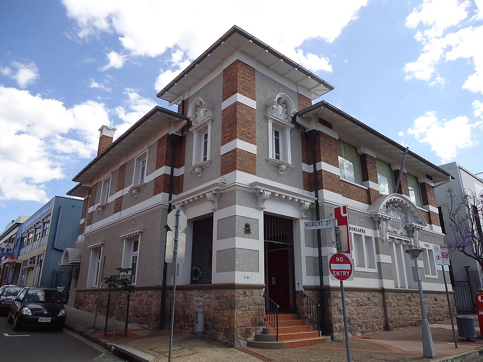 Former post office on Stanley Street in Woolloongabba