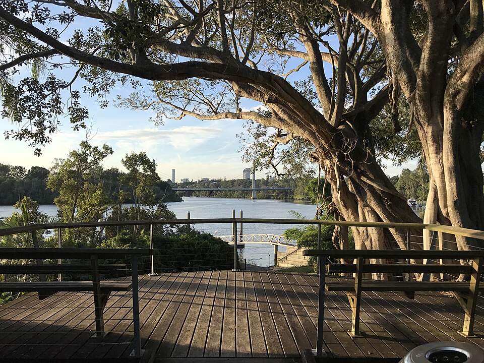 Lookout platform in Fairfield, Queensland
