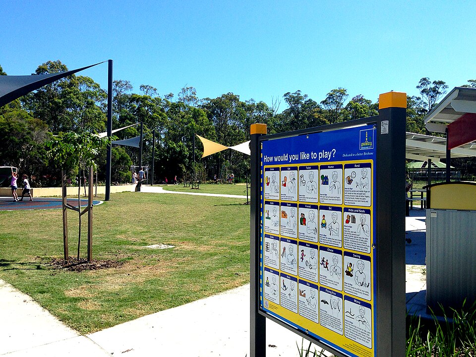Playground in Whites Hill Reserve, Camp Hill, Queesnland
